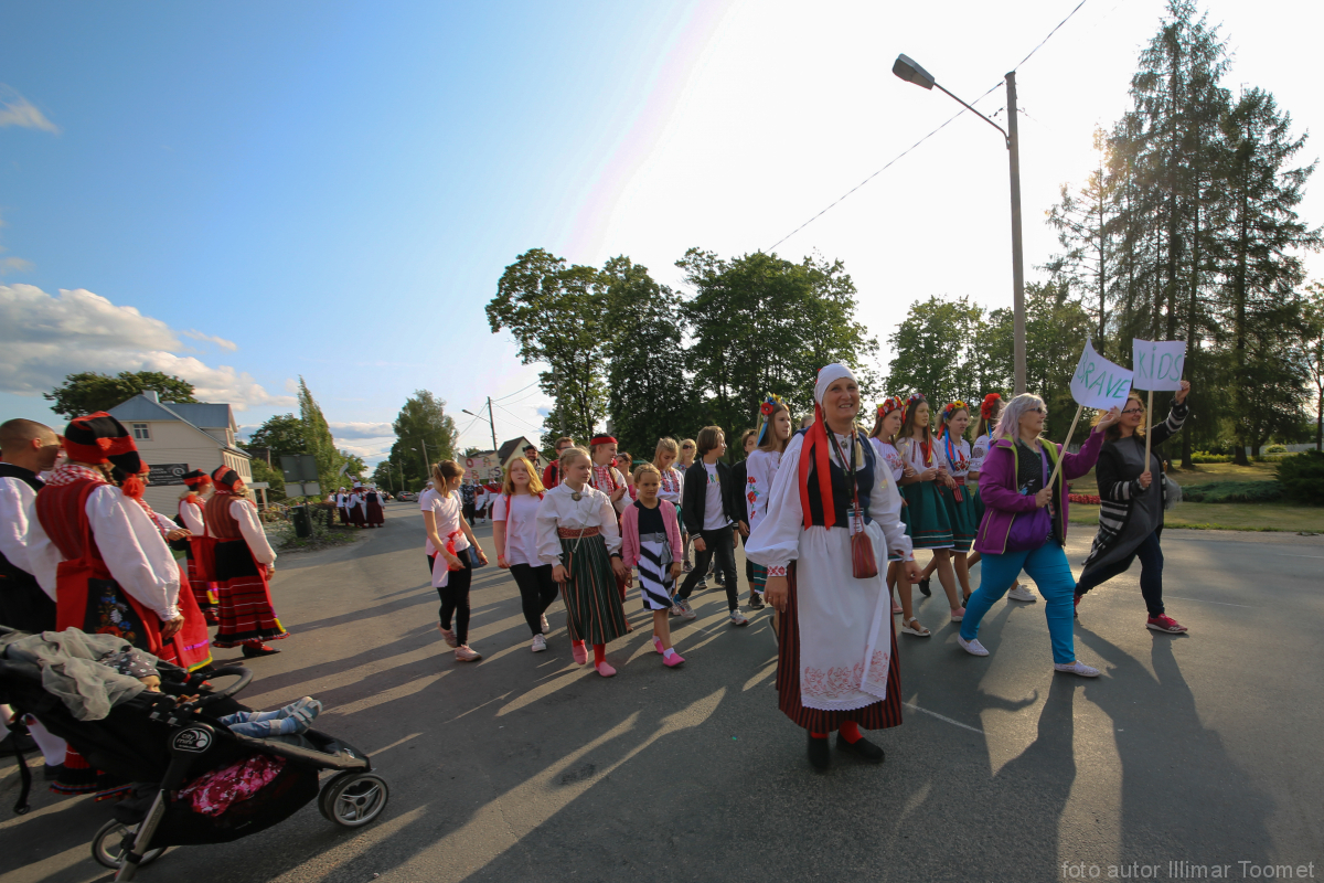 Märjamaa Folk 2019 Rongkäik ja Peakontsert, laupäev 03. august