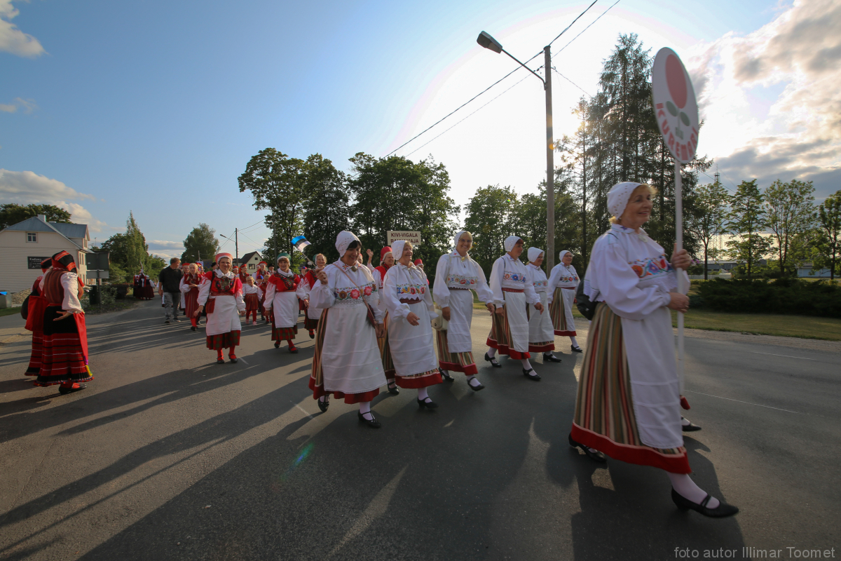 Märjamaa Folk 2019 Rongkäik ja Peakontsert, laupäev 03. august