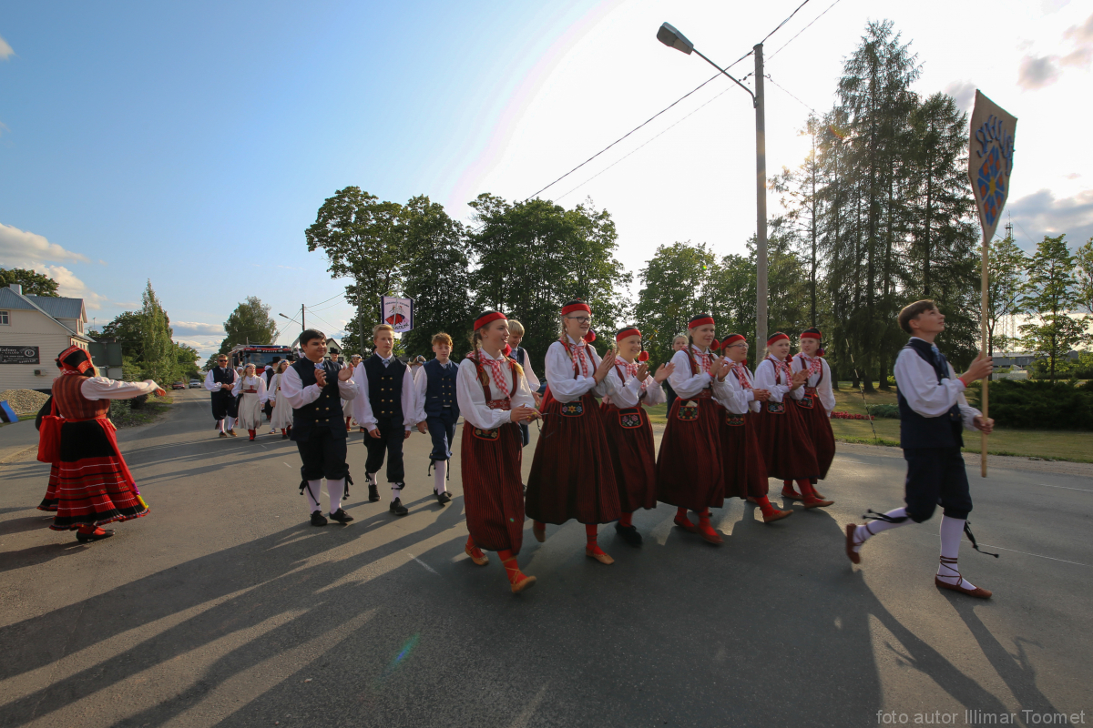Märjamaa Folk 2019 Rongkäik ja Peakontsert, laupäev 03. august